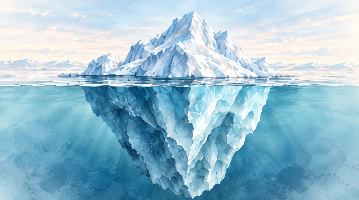 Iceberg emocional: lo visible y lo que vive un adolescente